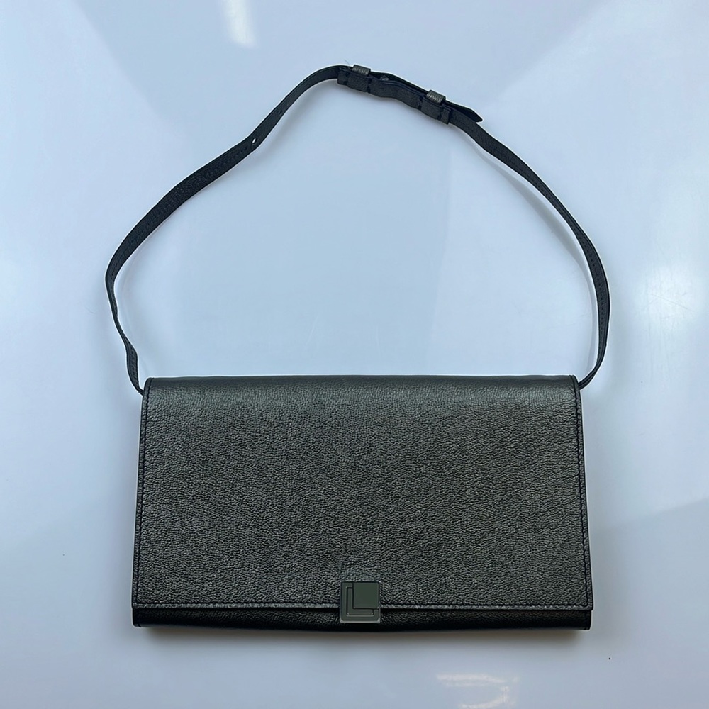 Lancel Calf Skin Leather Bag N195-17